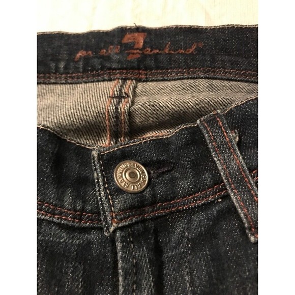 7 For All Mankind Women's Jeans Crop Mia  Distressed Size 27 NWT - Picture 4 of 10